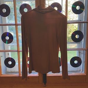 Col roulé jaune moutard, marque «tag», taille XXS